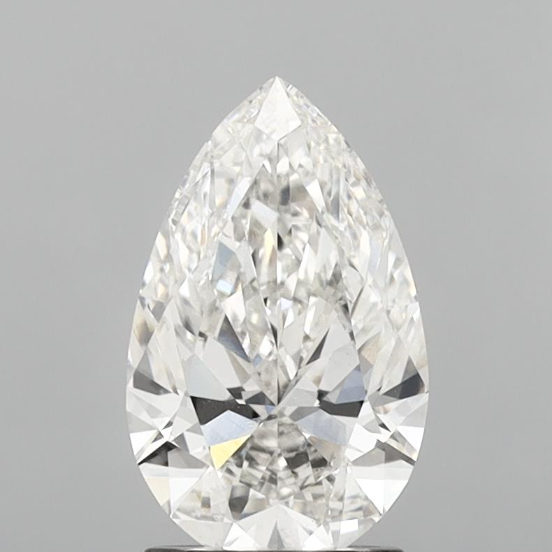 1.89ct Pear G VS2 Lab Created Diamond