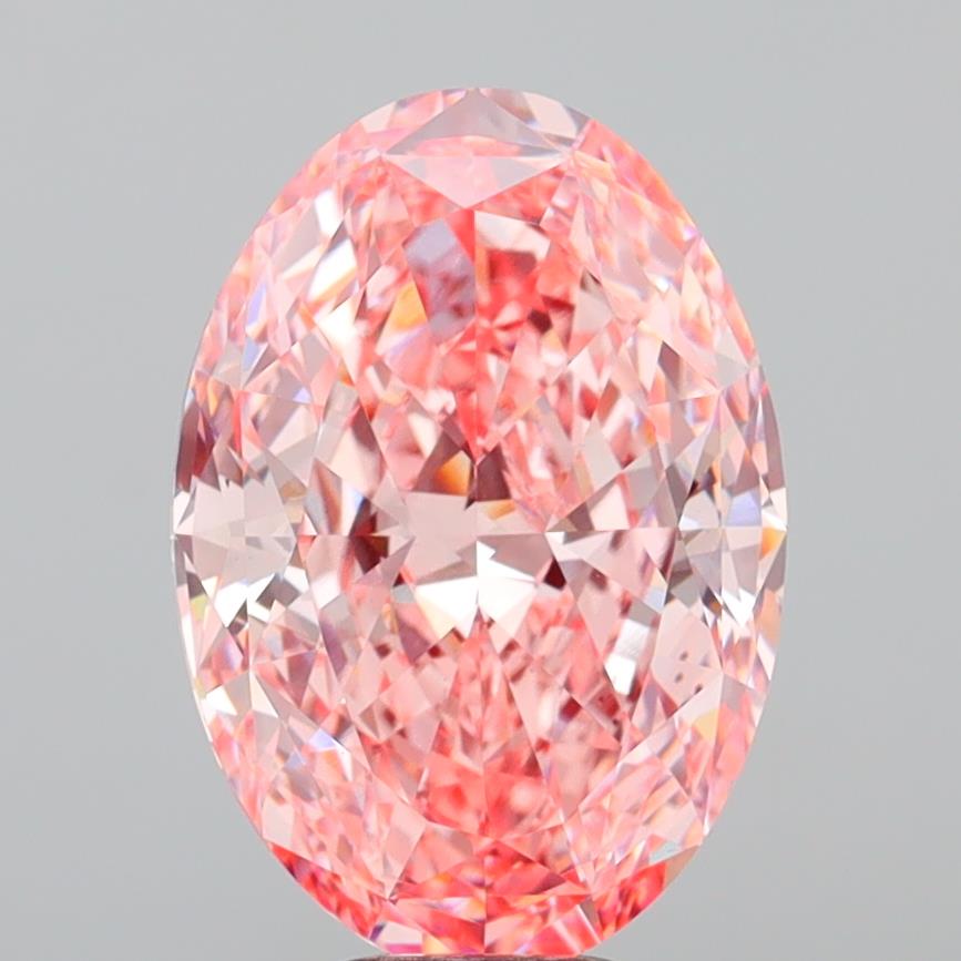 8.58ct Oval  VS1 Lab Created Diamond