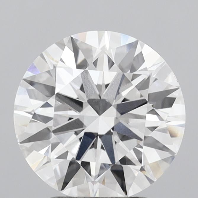 2.84ct Round E VVS2 Lab Created Diamond