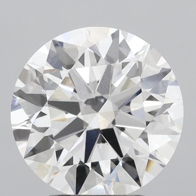 3.04ct Round E VS2 Lab Created Diamond