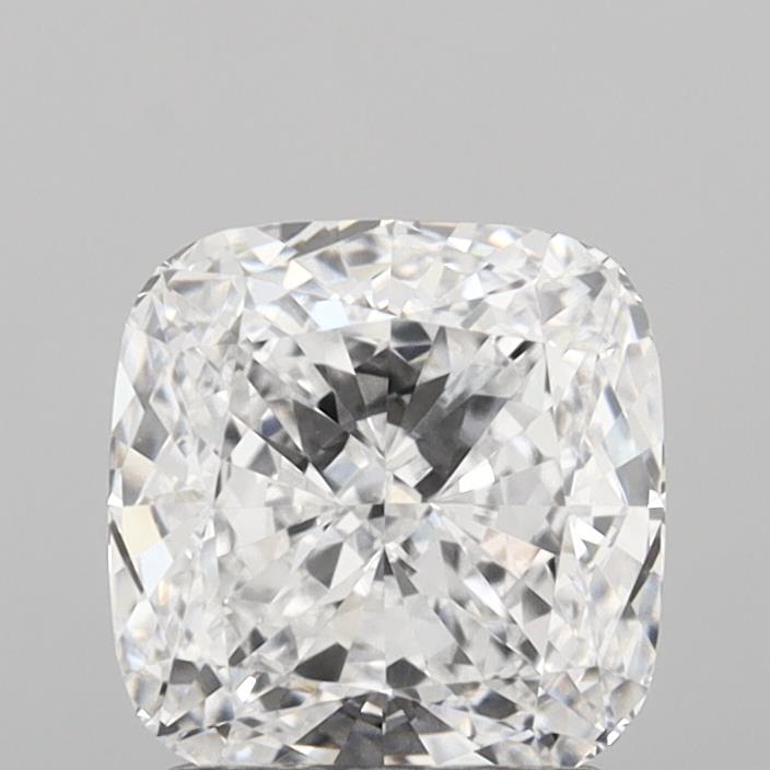 2.01ct Cushion D VVS2 Lab Created Diamond