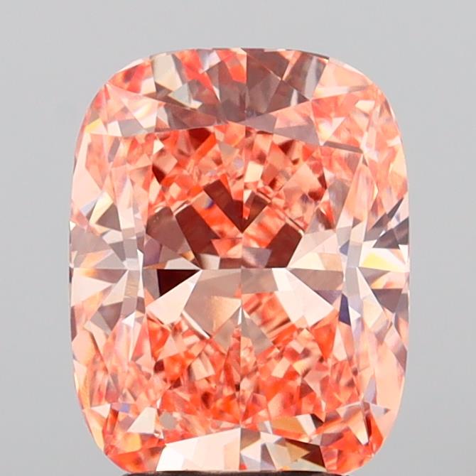 2.96ct Cushion  VVS2 Lab Created Diamond