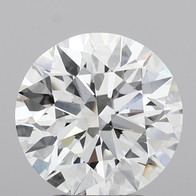 3.09ct Round E VVS2 Lab Created Diamond