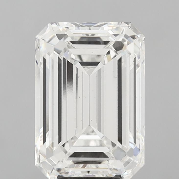 7.51ct Emerald F VS1 Lab Created Diamond