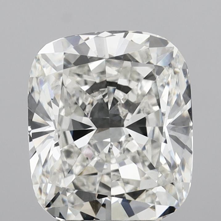 3.8ct Cushion F VVS1 Lab Created Diamond