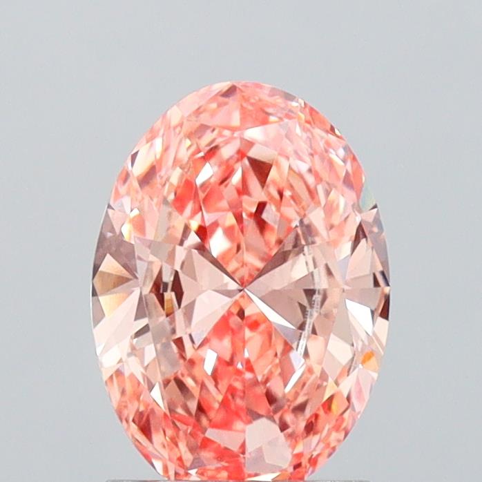 1.48ct Oval  VVS2 Lab Created Diamond