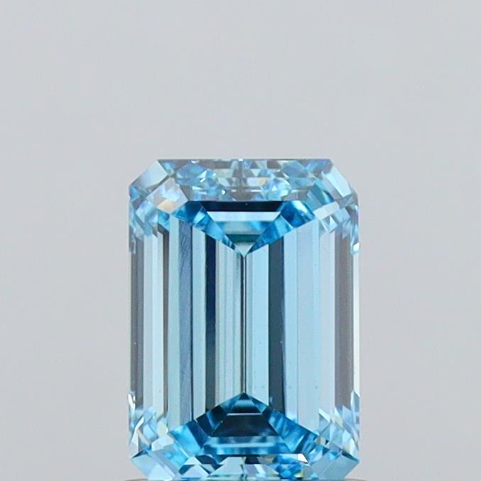 1.18ct Emerald  VVS2 Lab Created Diamond