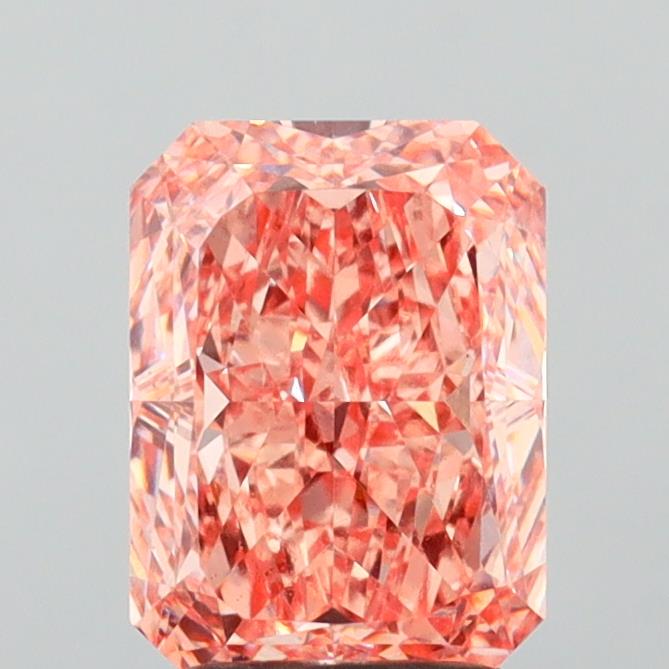 2.6ct Radiant  VS1 Lab Created Diamond