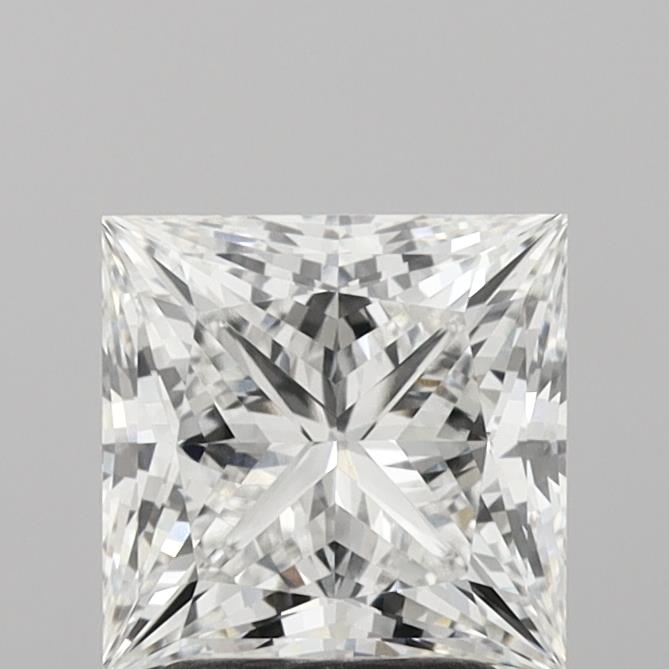 2.62ct Princess E VVS1 Lab Created Diamond