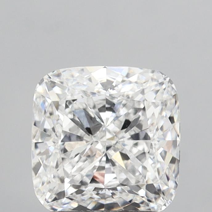 2.55ct Cushion D VVS1 Lab Created Diamond