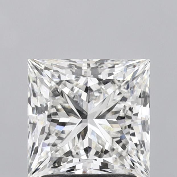1.98ct Princess G VVS2 Lab Created Diamond