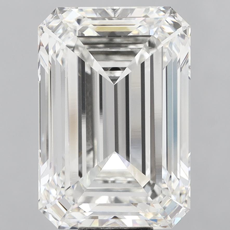 16.02ct Emerald F VVS2 Lab Created Diamond
