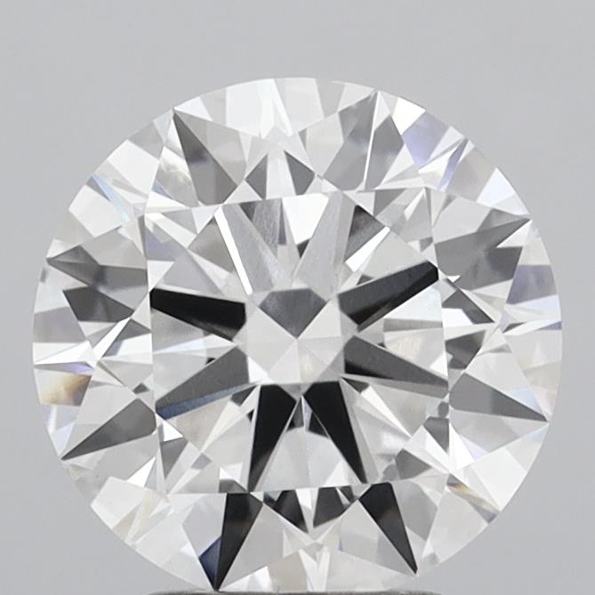 3.07ct Round E VVS2 Lab Created Diamond