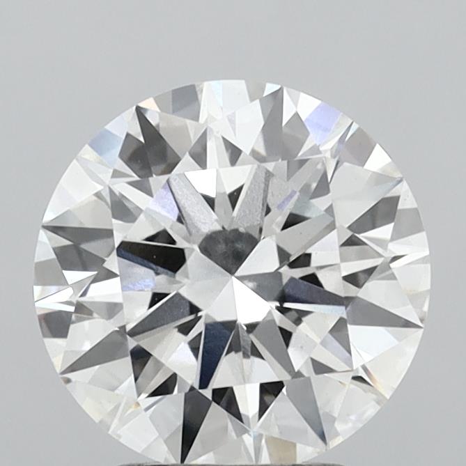 2.64ct Round E VVS2 Lab Created Diamond