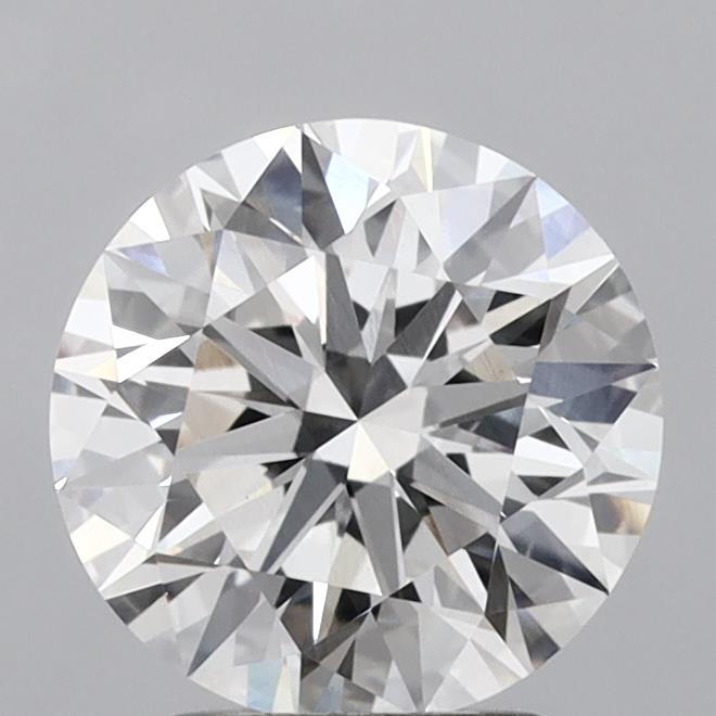 2.7ct Round E VVS2 Lab Created Diamond