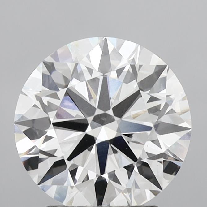 3.06ct Round E VVS2 Lab Created Diamond