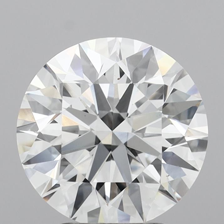3.21ct Round E VVS2 Lab Created Diamond
