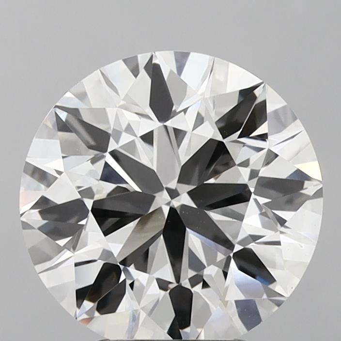 3.97ct Round E VVS2 Lab Created Diamond