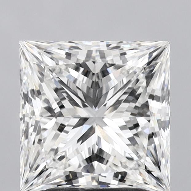 2.78ct Princess E VVS2 Lab Created Diamond
