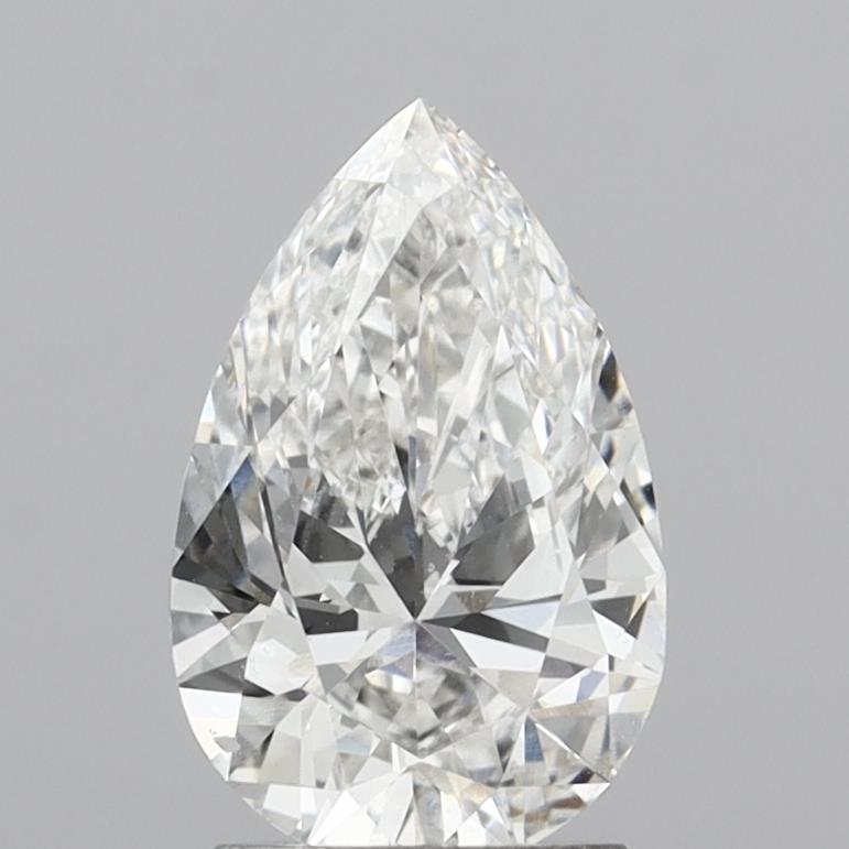 1.97ct Pear F VS1 Lab Created Diamond