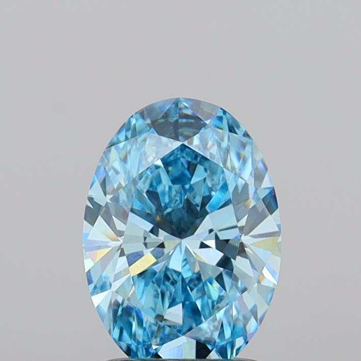 1.37ct Oval  VVS2 Lab Created Diamond