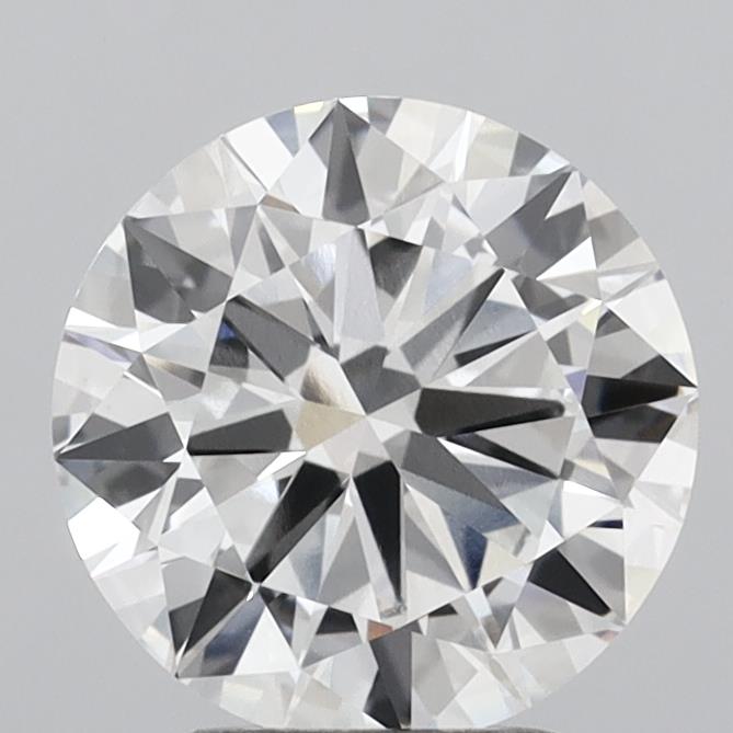 2.97ct Round E VVS2 Lab Created Diamond