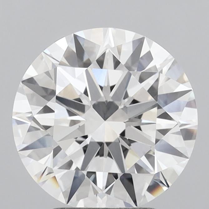 3.07ct Round E VVS2 Lab Created Diamond