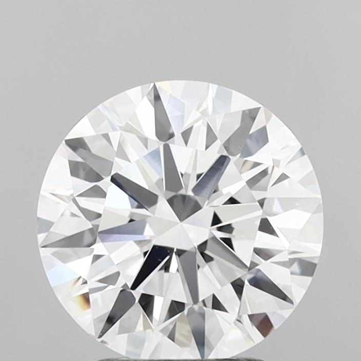2.84ct Round E VVS2 Lab Created Diamond