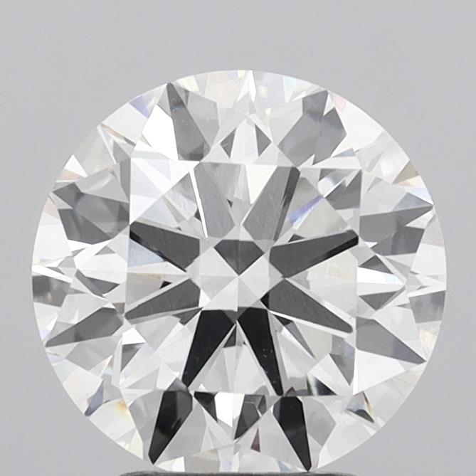3.06ct Round F VVS2 Lab Created Diamond