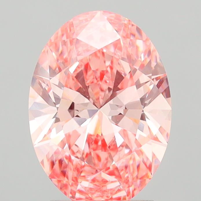2.64ct Oval  VVS2 Lab Created Diamond