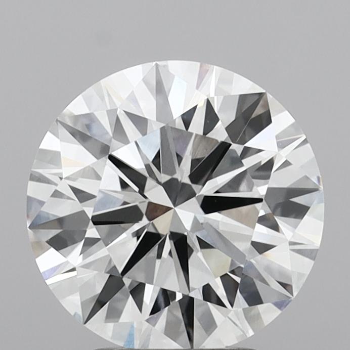 3.08ct Round E VVS2 Lab Created Diamond