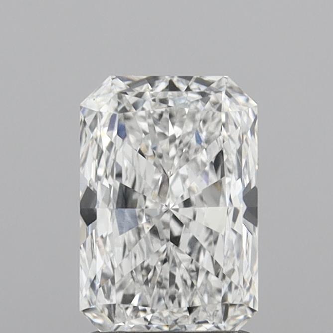 1.51ct Radiant D VS1 Lab Created Diamond