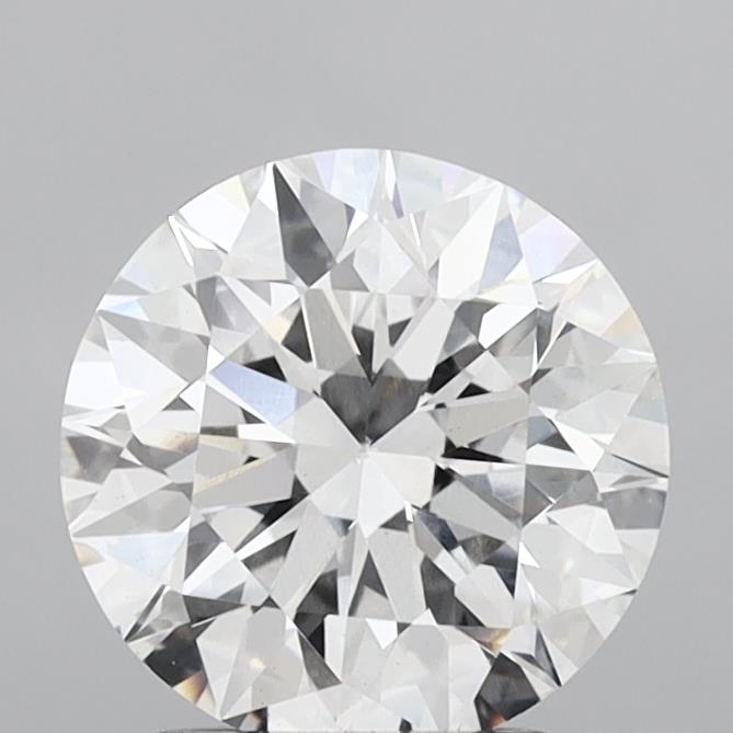 2.89ct Round E VS1 Lab Created Diamond