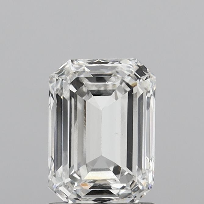 1.5ct Emerald F VS2 Lab Created Diamond