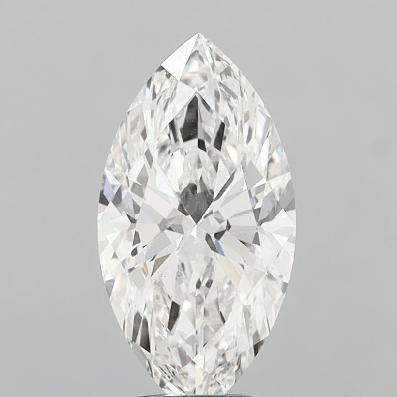 10.01ct Marquise F VVS2 Lab Created Diamond