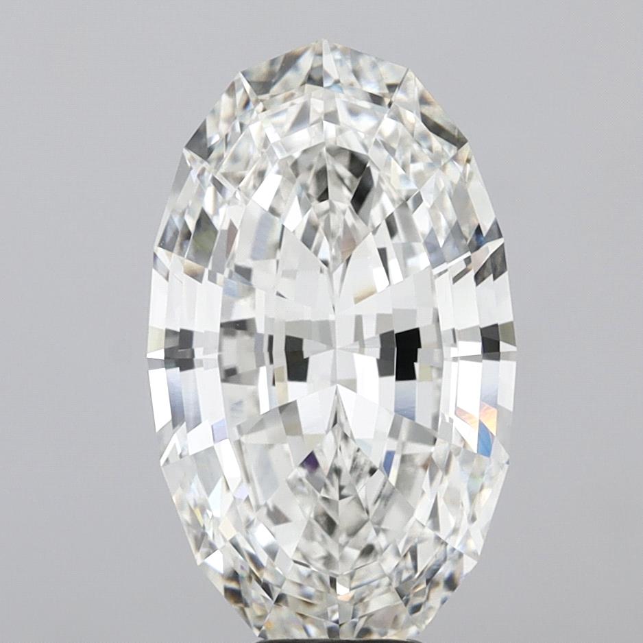 10.09ct Oval G VVS2 Lab Created Diamond