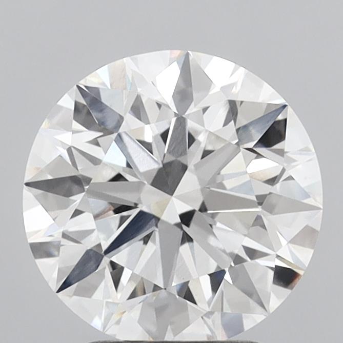 3.02ct Round E VVS2 Lab Created Diamond