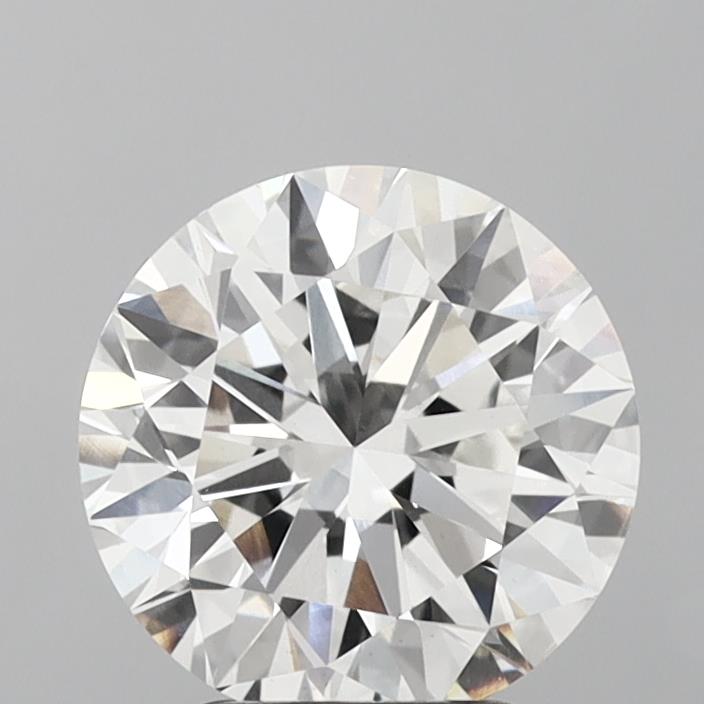 2.98ct Round F VVS2 Lab Created Diamond