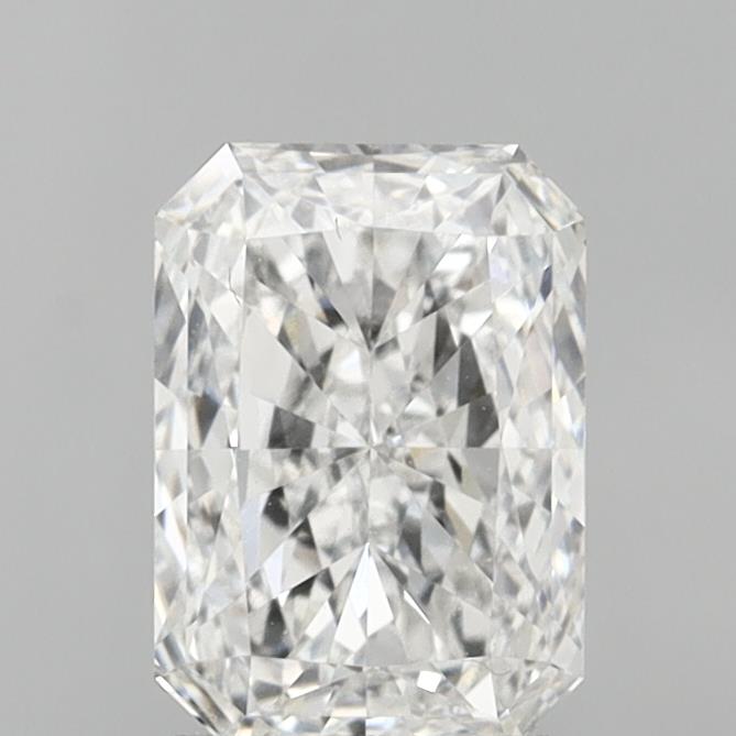 2.04ct Radiant E VVS1 Lab Created Diamond