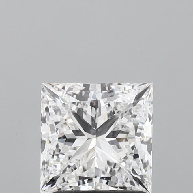 1.57ct Princess E VVS1 Lab Created Diamond