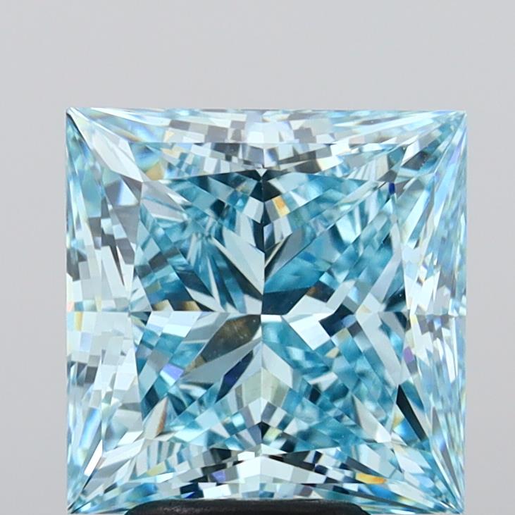 4.69ct Princess  VVS2 Lab Created Diamond