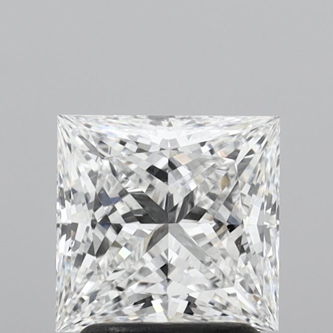 1.96ct Princess E VVS1 Lab Created Diamond