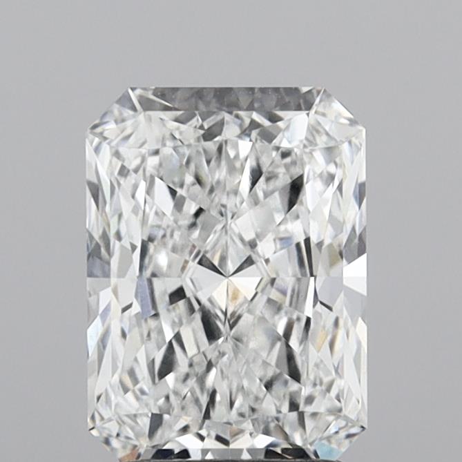 2.1ct Radiant D VVS1 Lab Created Diamond