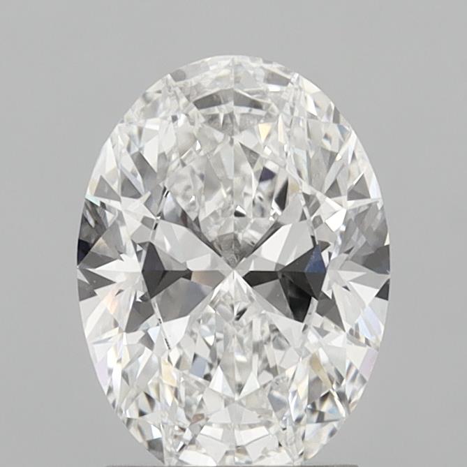 2.04ct Oval E VVS2 Lab Created Diamond