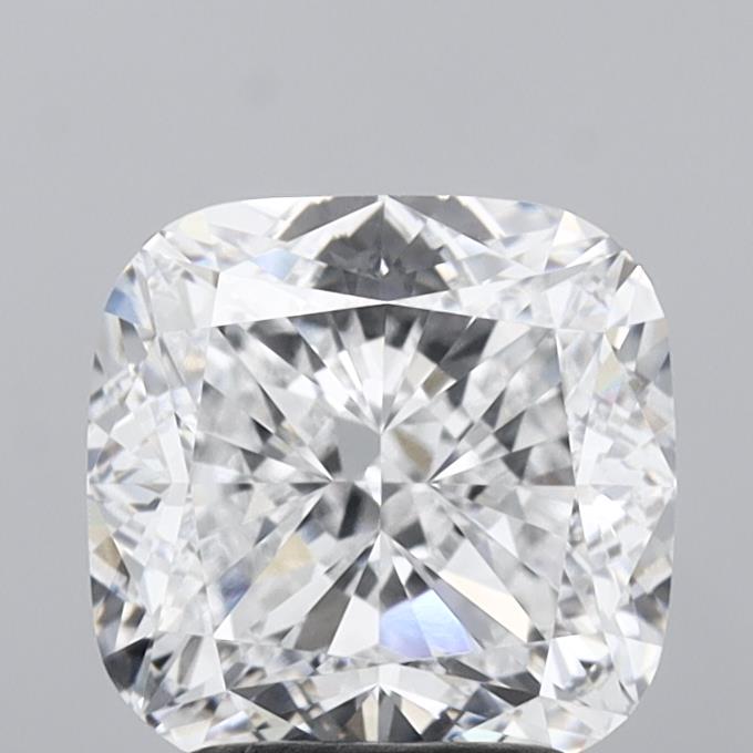 3.01ct Cushion D VVS2 Lab Created Diamond