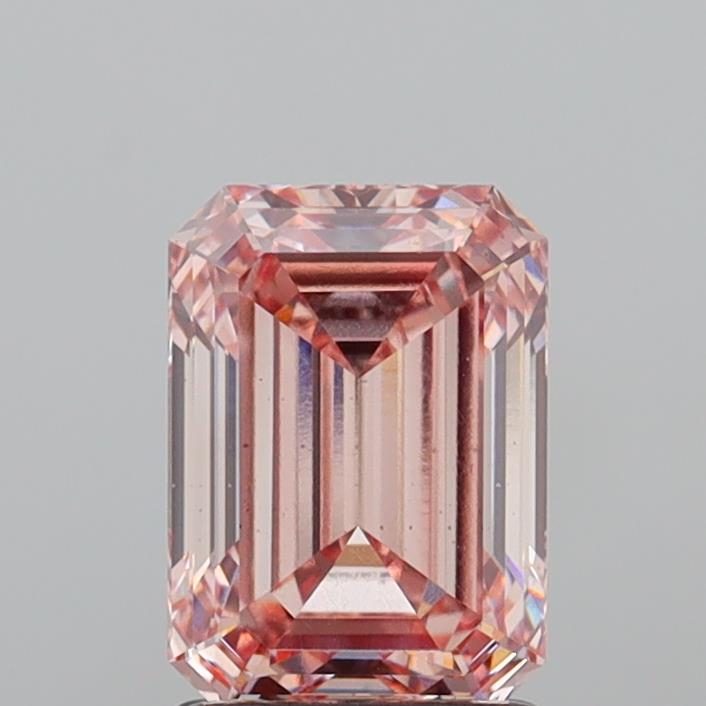 2.05ct Emerald  VS2 Lab Created Diamond