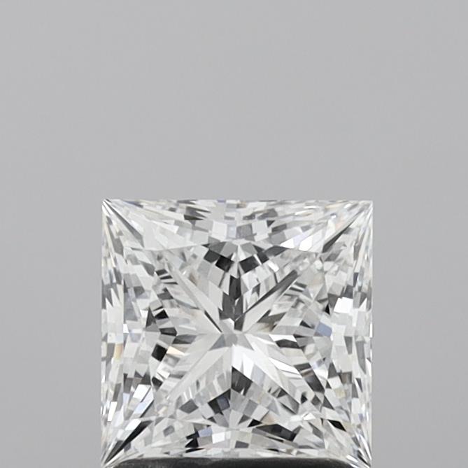 1.53ct Princess D VVS2 Lab Created Diamond