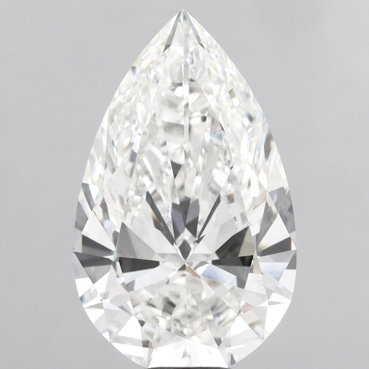 12.59ct Pear F VVS2 Lab Created Diamond