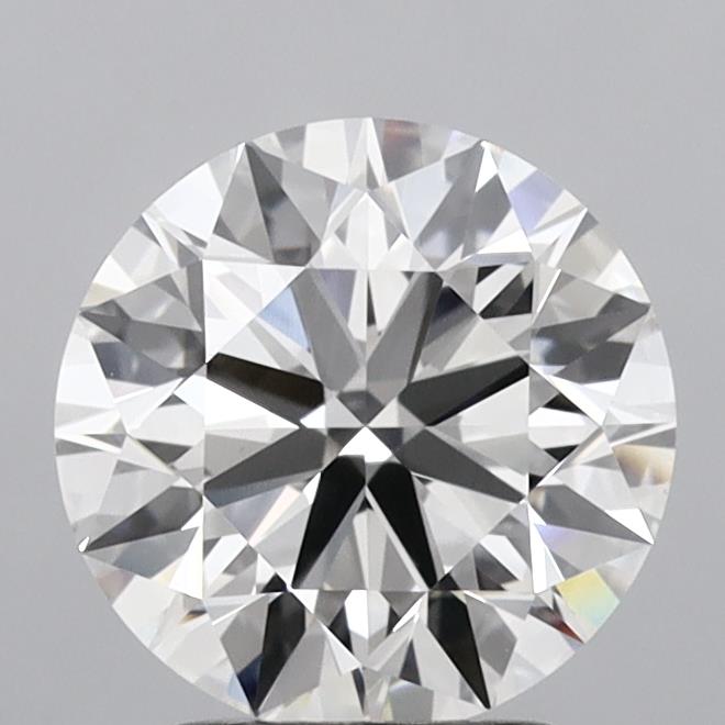 2.7ct Round F VVS2 Lab Created Diamond