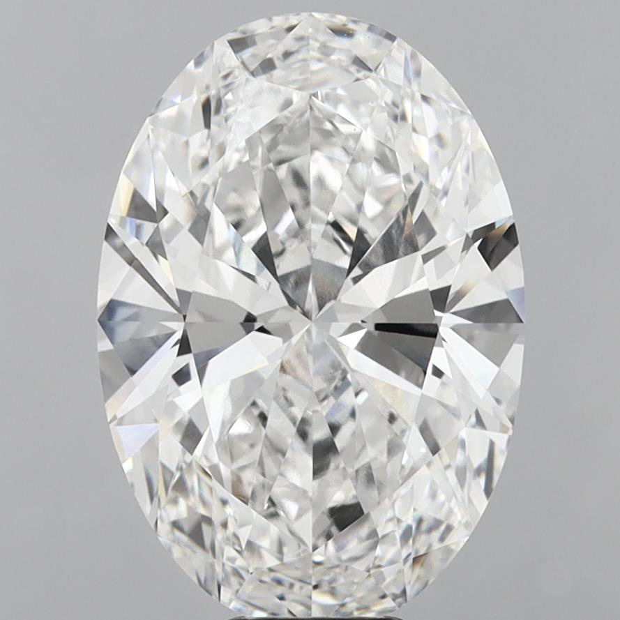 10.75ct Oval E VVS2 Lab Created Diamond
